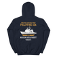 USS Philippine Sea (CG-58) 1990-91 Unisex Hoodie – back view, navy