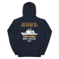 USS Philippine Sea (CG-58) 2006 Unisex Hoodie – back view, navy