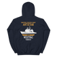 USS Antietam (CG-54) 1996-97 Deployment Hoodie – back view, navy