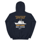 USS Leyte Gulf (CG-55) 2011 Deployment Hoodie – back view, navy