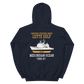 USS Leyte Gulf (CG-55) 1990-91 Deployment Hoodie – back view, navy