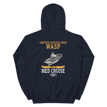 Load image into Gallery viewer, USS Wasp (CVS-18) 1961 MED Unisex Hoodie