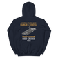 USS Franklin D. Roosevelt (CVA-42) 1960 MED CRUISE Hoodie – back view, navy