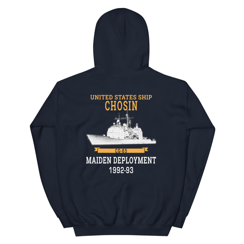 USS Chosin (CG-65) 1992-93 Maiden Deployment Unisex Hoodie