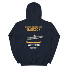 Load image into Gallery viewer, USS Hancock (CVA-19) 1960-61 WESTPAC Unisex Hoodie