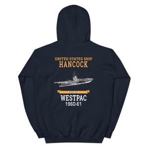 USS Hancock (CVA-19) 1960-61 WESTPAC Unisex Hoodie