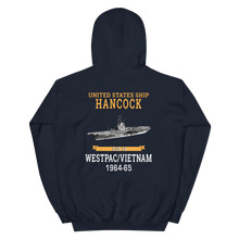 Load image into Gallery viewer, USS Hancock (CVA-19) 1964-65 WESTPAC/VIETNAM Unisex Hoodie