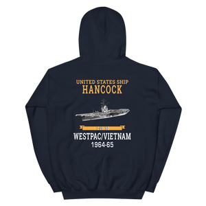 USS Hancock (CVA-19) 1964-65 WESTPAC/VIETNAM Unisex Hoodie