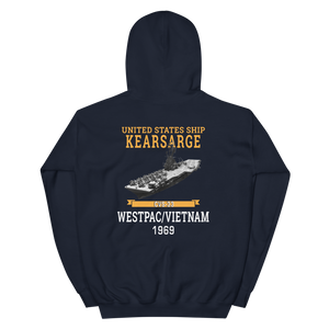 USS Kearsarge (CVS-33) 1969 WESTPAC/VIETNAM Hoodie