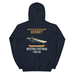 USS Hornet (CVS-12) 1965-66 WESTPAC/VIETNAM Hoodie