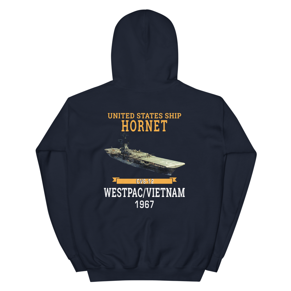 USS Hornet (CVS-12) 1967 WESTPAC/VIETNAM Hoodie
