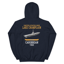 Load image into Gallery viewer, USS Lake Champlain (CVS-39) 1962 CARIBBEAN Hoodie