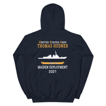 Load image into Gallery viewer, USS Thomas Hudner (DDG-116) 2021 MAIDEN DEPLOYMENT Unisex Hoodie