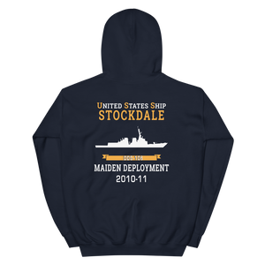 USS Stockdale (DDG-106) 2010-11 MAIDEN DEPLOYMENT Unisex Hoodie