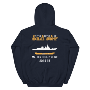 USS Michael Murphy (DDG-112) 2014-15 MAIDEN DEPLOYMENT Unisex Hoodie