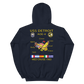 USS Detroit (AOE-4) 1983 Med Cruise Hoodie – back view, navy