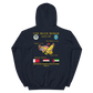 USS Blue Ridge (LCC-19) 1990-91 ODS/S Cruise Hoodie – back view, navy