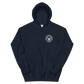 USS Bonhomme Richard (CVS-31) 1967 WESTPAC/VIETNAM Unisex Hoodie – front view, navy