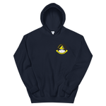 VFA-115 Eagles Squadron Crest Unisex Hoodie – front view, navy