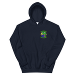 HSM-48 Vipers Squadron Crest Unisex Hoodie – front view, navy