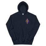 VP-26 Tridents Squadron Crest Hoodie – front view, navy