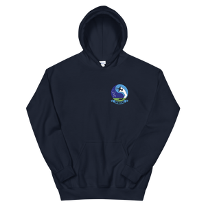 VP-69 Totems Squadron Crest Hoodie – front view, navy