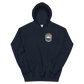 USS Detroit (AOE-4) 1983 Med Cruise Hoodie – front view, navy