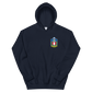 USS Austin (LPD-4) 2002-03 Cruise Hoodie – front view, navy