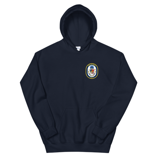 USS Detroit (LCS-7) Ship's Crest Hoodie