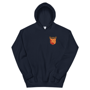 USS Gridley (CG-21) Ship's Crest Hoodie – front view, navy