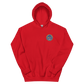 USS Harry S. Truman (CVN-75) 2004-05 Cruise Hoodie – front view, red