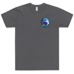 VP-69 Totems Squadron Crest T-Shirt – front view, asphalt