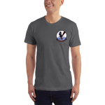 VP-30 Pro's Nest Squadron Crest T-Shirt – front view, asphalt