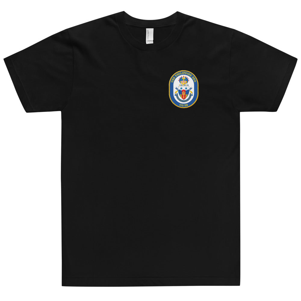 USS Philippine Sea (CG-58) Ship's Crest Shirt – black