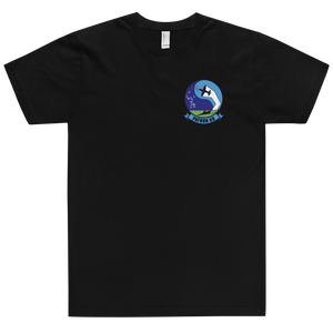 VP-69 Totems Squadron Crest T-Shirt – front view, black