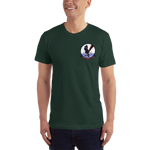 VP-30 Pro's Nest Squadron Crest T-Shirt – front view, forest