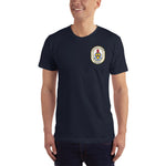 USS Paul F. Foster (DD-964) Ship's Crest T-Shirt – navy