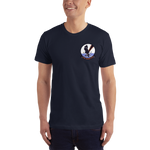 VP-30 Pro's Nest Squadron Crest T-Shirt – front view, navy