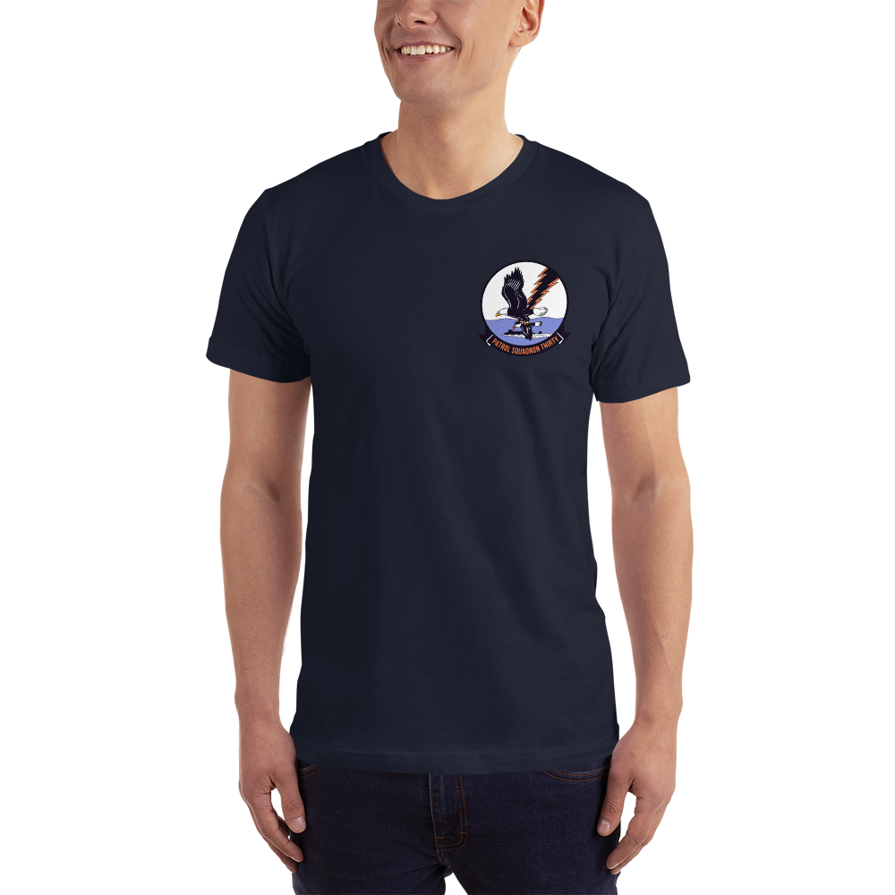 VP-30 Pro's Nest Squadron Crest T-Shirt – front view, navy