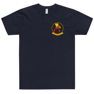 VP-94 Crawfisher's Squadron Crest T-Shirt – front view, navy