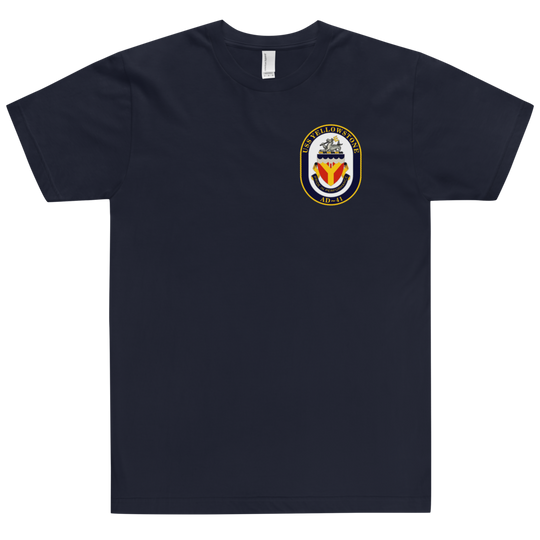 USS Yellowstone (AD-41) Ship's Crest T-Shirt