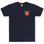 USS Gridley (CG-21) Ship's Crest T-Shirt – front view, navy