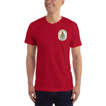 USS Paul F. Foster (DD-964) Ship's Crest T-Shirt – red