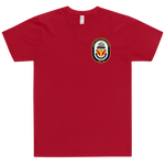 USS Yellowstone (AD-41) Ship's Crest T-Shirt – front view, red