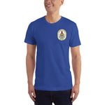 USS Paul F. Foster (DD-964) Ship's Crest T-Shirt – royal