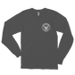USS Yorktown (CVS-10) 1962-63 WESTPAC Long Sleeve T-Shirt – front view, asphalt