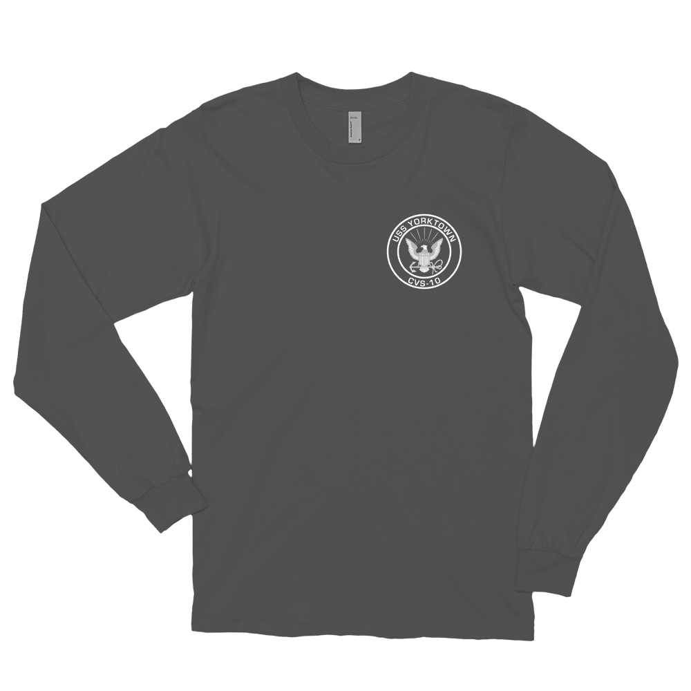 USS Yorktown (CVS-10) 1962-63 WESTPAC Long sleeve t-shirt