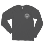 USS Yorktown (CVS-10) 1962-63 WESTPAC Long Sleeve T-Shirt – front view, asphalt