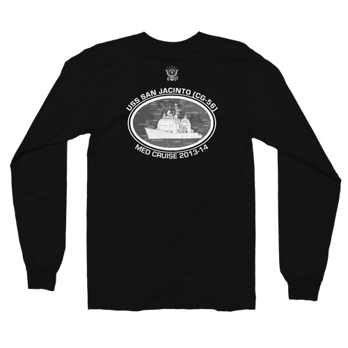 USS San Jacinto (CG-56) 2013-14 Deployment Long sleeve t-shirt