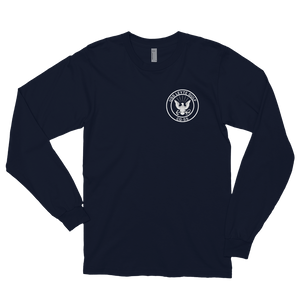 USS Leyte Gulf (CG-55) 1990-91 Deployment Long Sleeve Shirt – front view, navy